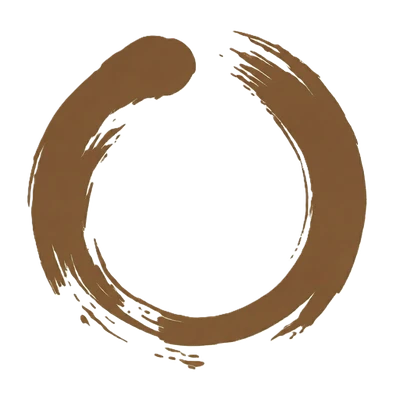 Enzo’s original gold open-circle logo
